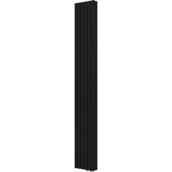 Радиатор КЗТО QUADRUM 30 V 2-1750-6 U RALTP26X-M215249005 структурный шелк черный QUD30V217506URALTP26X-M215249005