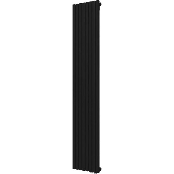 Радиатор КЗТО QUADRUM 30 V 1-1750-8 R RAL1T103S9005 черный матовый муар QUD30V117508RRAL1T103S9005