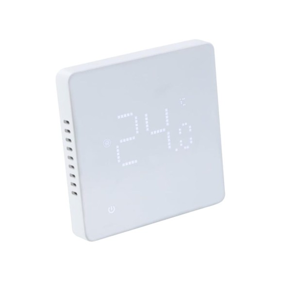 Комнатный WIFI-хронотермостат для электрического теплого пола Valtec (белый) VT.AC608.W.0