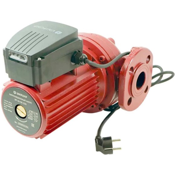 Насос циркуляционный UNIPUMP (отопление), PF 40-180, 250 Вт, 3-х скоростной 41561