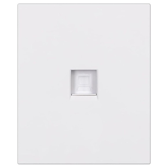 Розетка компьютерная SMARTBUY RJ-45 модульная 10А белая Альтаир SBE-m11w-S1-RJ