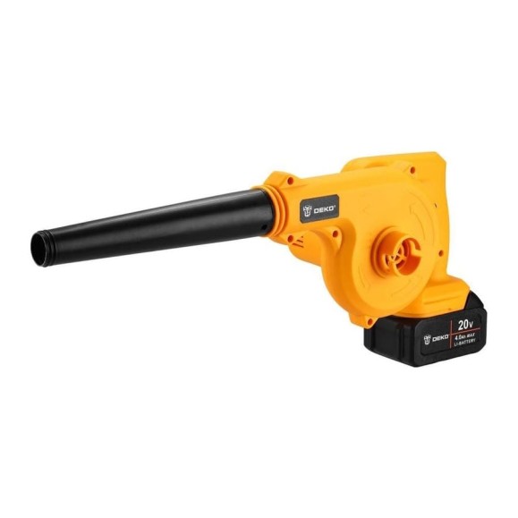 Воздуходувка садовая аккумуляторная DEKO DKBL20, 20 В, 2x4.0 Ач 086-2010