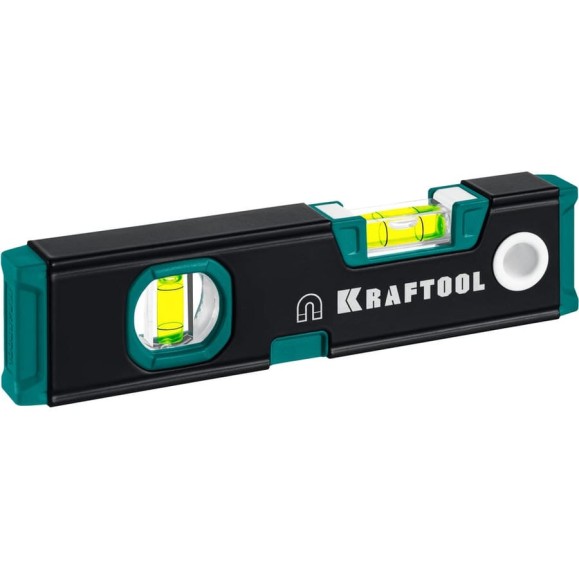 Магнитный уровень компактный KRAFTOOL Kompakt-200, 200 мм, Усиленный профиль, 34782