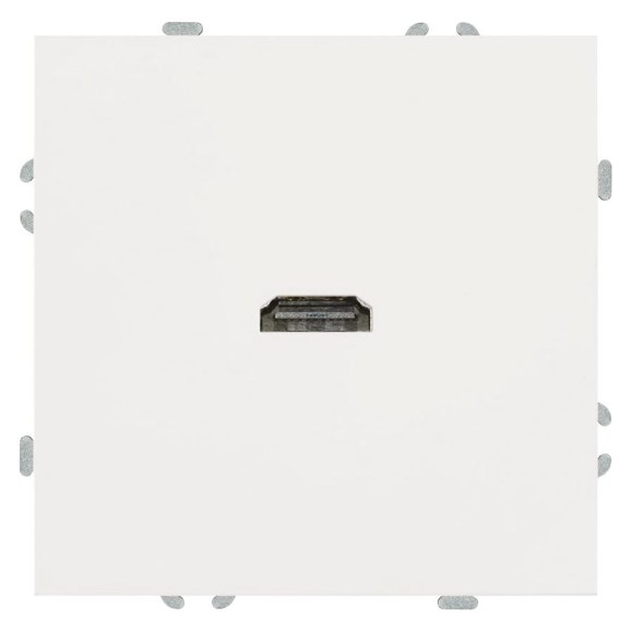 Розетка HDMI STEKKER 2.0 Type A (механизм),серия Эмили, RST00-5118-01, белый фарфор 50163 Розетка HDMI STEKKER 2.0 Type A (механизм),серия Эмили, RST00-5118-01, белый фарфор 50163
