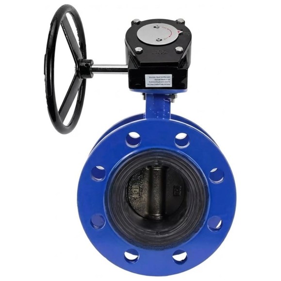 Затвор дисковый DN.ru GGG40-304-EPDM-2W-F-H Ду200 Ру16 фланцевый, с редуктором RDN-4 D050-55986 Затвор дисковый DN.ru GGG40-304-EPDM-2W-F-H Ду200 Ру16 фланцевый, с редуктором RDN-4 D050-55986