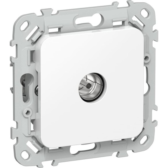 Розетка TV IEK FLITE экранированная проходная тип M РТВм-1-1-2-ФлБ белый FI-A13-P-K01 Розетка TV IEK FLITE экранированная проходная тип M РТВм-1-1-2-ФлБ белый FI-A13-P-K01