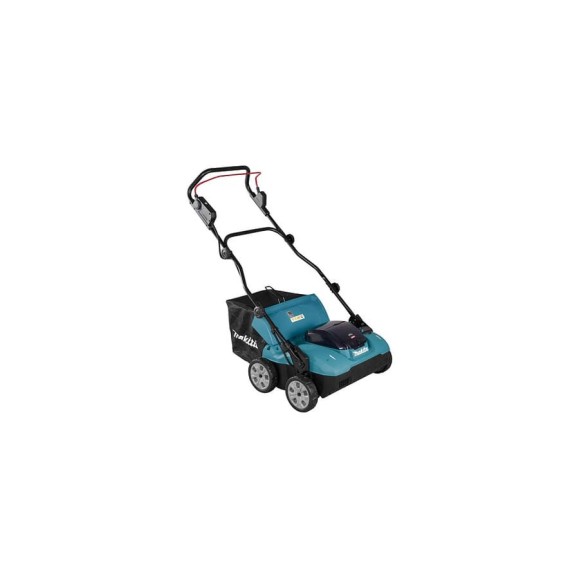 Скариф-аэратор Makita аккумуляторный XGT 40vMAX, 1700 Вт, 38 см,18 ступ.,-12/+5мм,трав.50л,(2xBL4040;DC40RB) UV001GM201