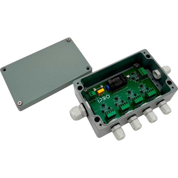 Сплиттер IPRO DMX (усилитель сигнала) DMX512 1x4 IP65 17911 Сплиттер IPRO DMX (усилитель сигнала) DMX512 1x4 IP65 17911