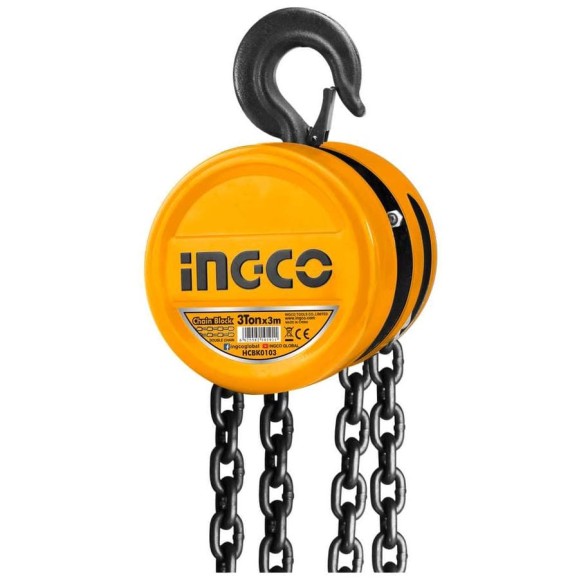 Таль цепная механическая INGCO 3 т. 3м HCBK0103 Таль цепная механическая INGCO 3 т. 3м HCBK0103