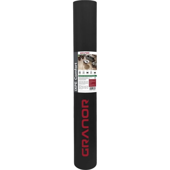 Подложка IXPE под напольные покрытия Granor IXPE Comfort, 10м2, толщина 1.5мм IXPE.Comfort.45