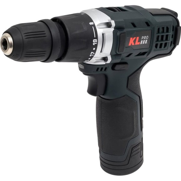 Профессиональный аккумуляторный шуруповерт KLPRO KLNM1020S с 3-мя сменными насадками 10.8 v / 2.0 ah 13984 Профессиональный аккумуляторный шуруповерт KLPRO KLNM1020S с 3-мя сменными насадками 10.8 v / 2.0 ah 13984