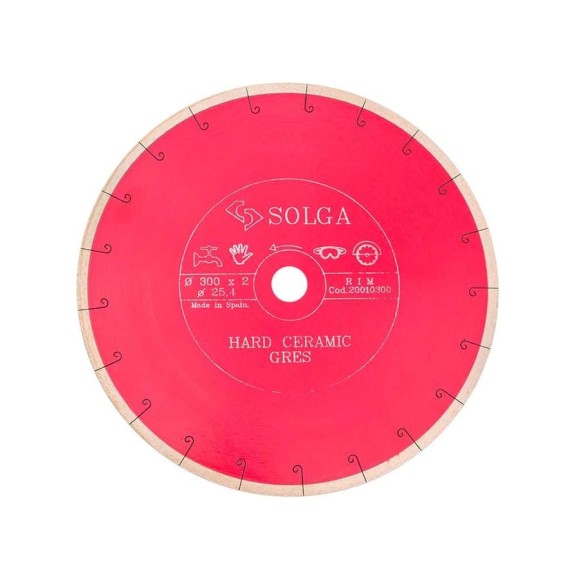 Диск алмазный сплошной (300х25,4 мм) HARD CERAMICS Solga Diamant 20010300 Диск алмазный сплошной (300х25,4 мм) HARD CERAMICS Solga Diamant 20010300