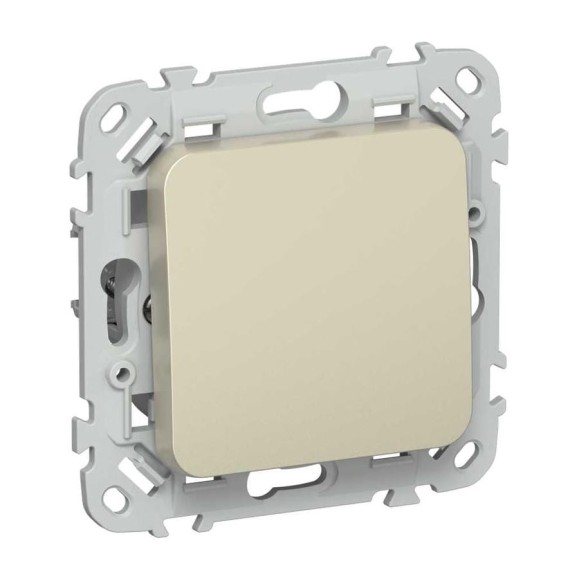 Выключатель IEK FLITE 1-клавишный, проходной, 10А ВС61-1-0-ФлШ шампань FI-V12-0-10-1-K37 Выключатель IEK FLITE 1-клавишный, проходной, 10А ВС61-1-0-ФлШ шампань FI-V12-0-10-1-K37