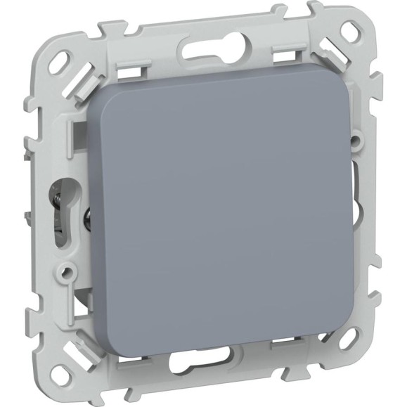 Выключатель IEK FLITE 1-клавишный, проходной, 10А ВС61-1-0-ФлМ маренго FI-V12-0-10-1-K35