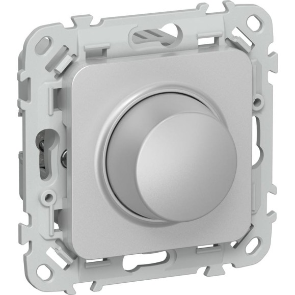 Светорегулятор проходной IEK FLITE TRIAC 550Вт СС26-5-12-ФлА алюминий FI-D23-0550-P-K47