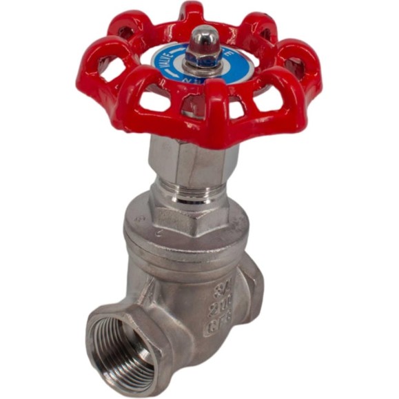 Задвижка клиновая муфтовая нержавеющая NEWKEY AISI304 DN20 (3/4), (CF8), PN14 NK-ZKm20/4 Задвижка клиновая муфтовая нержавеющая NEWKEY AISI304 DN20 (3/4), (CF8), PN14 NK-ZKm20/4