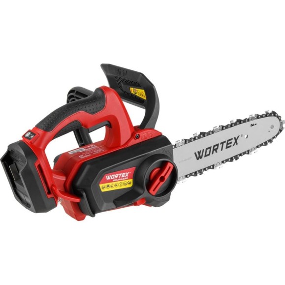 Аккумуляторная цепная пила WORTEX CEC 2518-3 в кор. ALL1 XLT SOLO бесщеточная 18 В, 25.4 см 2325003