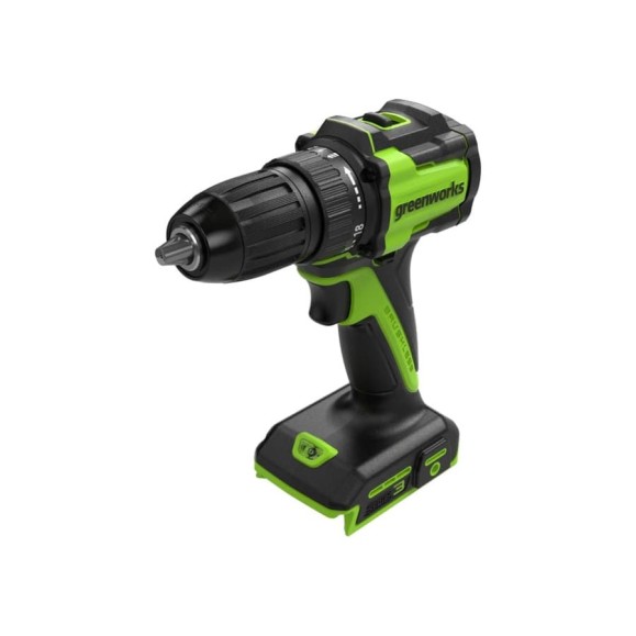 Дрель-шуруповерт аккумулятоный Greenworks DD345, 24V, б/щет, 27/45 Нм,13мм,2х2Ач,ЗУ,кор () 3708307VUC Дрель-шуруповерт аккумулятоный Greenworks DD345, 24V, б/щет, 27/45 Нм,13мм,2х2Ач,ЗУ,кор () 3708307VUC