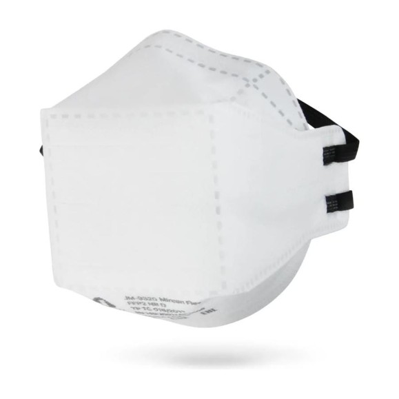 Трехпанельный респиратор FFP2 NR D, 20 шт Jeta Safety JM-9320-pack