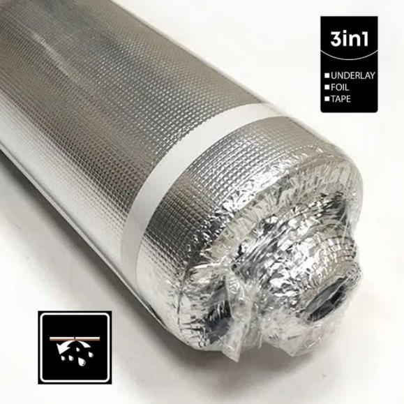 Подложка Bonkeel для ламината Smart Aquastop 3мм (1х6\6м²) 700081 Подложка Bonkeel для ламината Smart Aquastop 3мм (1х6\6м²) 700081