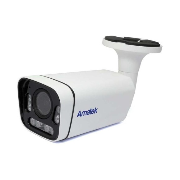Цилиндрическая IP видеокамера Amatek 4 Мп AC-IS404VMSX (2.7-13.5) Mic+SD+DL 7001012 Цилиндрическая IP видеокамера Amatek 4 Мп AC-IS404VMSX (2.7-13.5) Mic+SD+DL 7001012