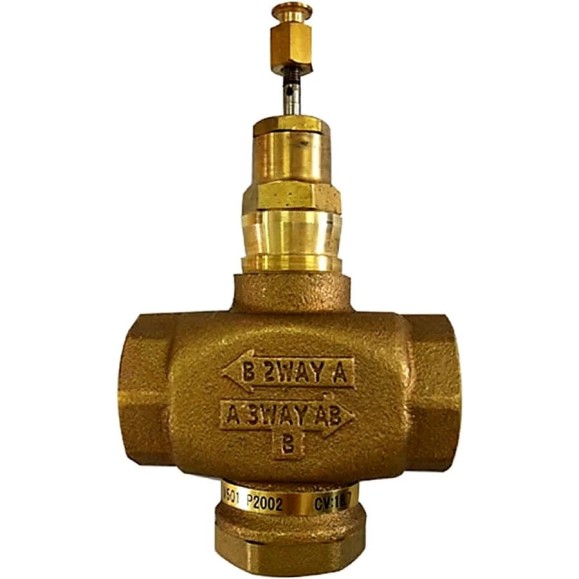 Ходовой регулирующий линейный муфтовый клапан DN20 PN16 Kvs 6.3 20мм Honeywell V5013R1057