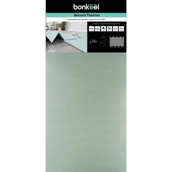Подложка Bonkeel для SPC Secura Thermo 1,5 мм (1,05х10\10,5м²) 663007 Подложка Bonkeel для SPC Secura Thermo 1,5 мм (1,05х10\10,5м²) 663007