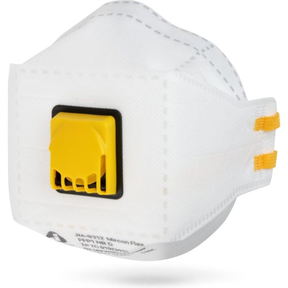 Респиратор Jeta Safety (20 шт) FFP1 NR D, трехпанельный, с клапаном, JM-9312-pack Респиратор Jeta Safety (20 шт) FFP1 NR D, трехпанельный, с клапаном, JM-9312-pack