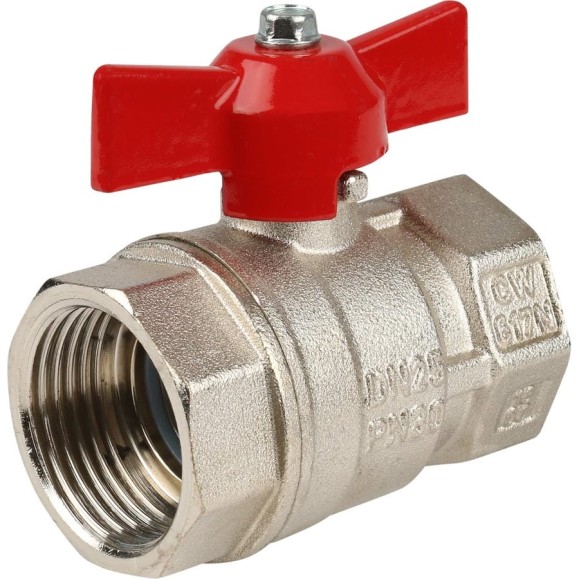 Кран шаровой Itap IDEAL 092 3/4, муфтовый, полнопроходной, бабочка RAN30C2EQLGT4B