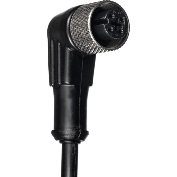 Кабель с разъёмом Prompower 10 метров. Разъём M12 угловой. 4-pin KJT-J12A4-10M-TA KJTJ12A410MTA Кабель с разъёмом Prompower 10 метров. Разъём M12 угловой. 4-pin KJT-J12A4-10M-TA KJTJ12A410MTA