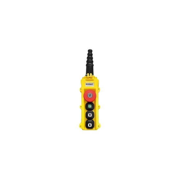Пульт управления OCALIFT 2 кнопки, 1 скорость, стоп, ключ, старт, IP55 TNHA1-61Y Пульт управления OCALIFT 2 кнопки, 1 скорость, стоп, ключ, старт, IP55 TNHA1-61Y