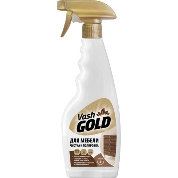 Средство для чистки и полировки мебели VASH GOLD 500 мл 308052