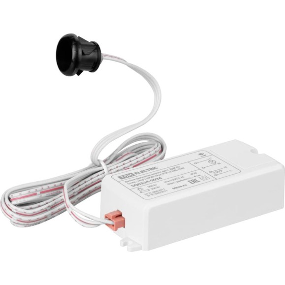 Датчик движения TDM ELECTRIC ДДК-02 открытие-закрытие 500Вт, 6см, IP20, 230В, SQ0324-0034