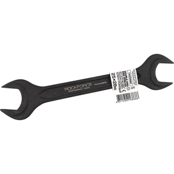 Ключ рожковый Rockforce 25х28мм RF-7542528MPB(64856) Ключ рожковый Rockforce 25х28мм RF-7542528MPB(64856)