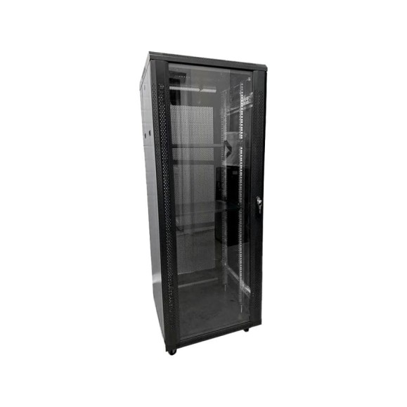Шкаф телекоммуникационный "КОМПАНИЯ ФОРТОН" КОМПАНИЯ ФОРТОН 42U 600x1000x2000 0,6mm Black 42U60010002000B