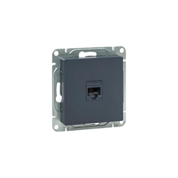 Механизм розетки EKF RJ11, графит, Эпика UP1-SOG-RJ11 Механизм розетки EKF RJ11, графит, Эпика UP1-SOG-RJ11