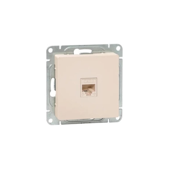 Механизм розетки EKF RJ11, кремовый, Эпика UP1-SOI-RJ11 Механизм розетки EKF RJ11, кремовый, Эпика UP1-SOI-RJ11
