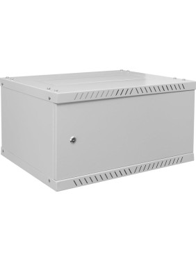 Шкаф телекоммуникационный навесной ЭПМ ШТК серии А 6U (600x310х450), дверь металл, RAL7035 28289