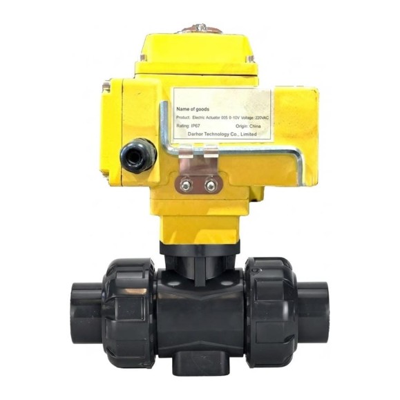 Кран шаровой НПВХ-НПВХ-E-FP-GRM-ISO Дн65 Ру10, клеевой, эл.привод QT-005-220-0-10В DAR gander DN.ru D160-75513 Кран шаровой НПВХ-НПВХ-E-FP-GRM-ISO Дн65 Ру10, клеевой, эл.привод QT-005-220-0-10В DAR gander DN.ru D160-75513