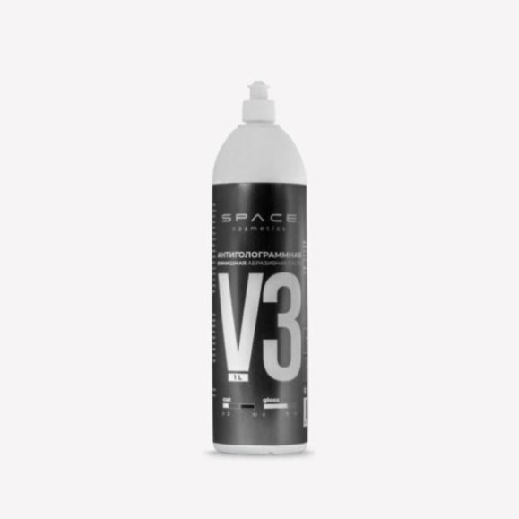 Антиголограммная финишная абразивная паста Space Cosmetics V3 1л SCV31