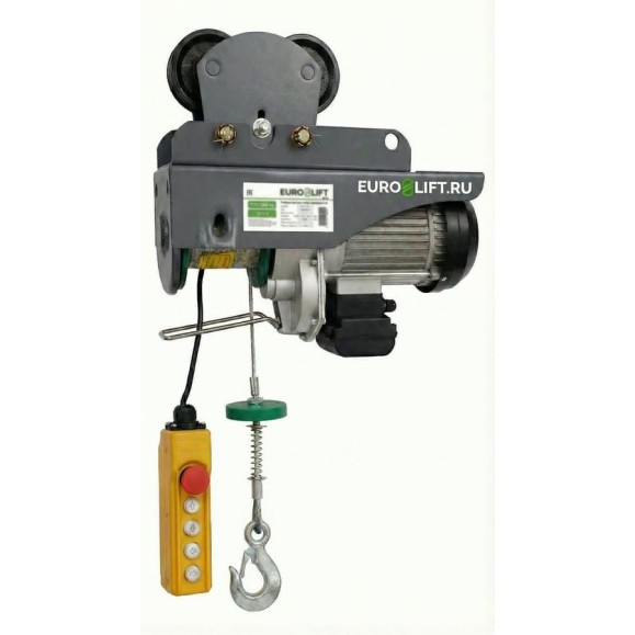 Электрическая передвижная лебедка (125кг/250кг, 220В) EURO-LIFT KX 250 00001044 Электрическая передвижная лебедка (125кг/250кг, 220В) EURO-LIFT KX 250 00001044