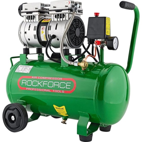 Поршневой безмасляный компрессор Rockforce с прямым приводом 0.75 кВт RF-20/24I RF-20/24I(6484) Поршневой безмасляный компрессор Rockforce с прямым приводом 0.75 кВт RF-20/24I RF-20/24I(6484)