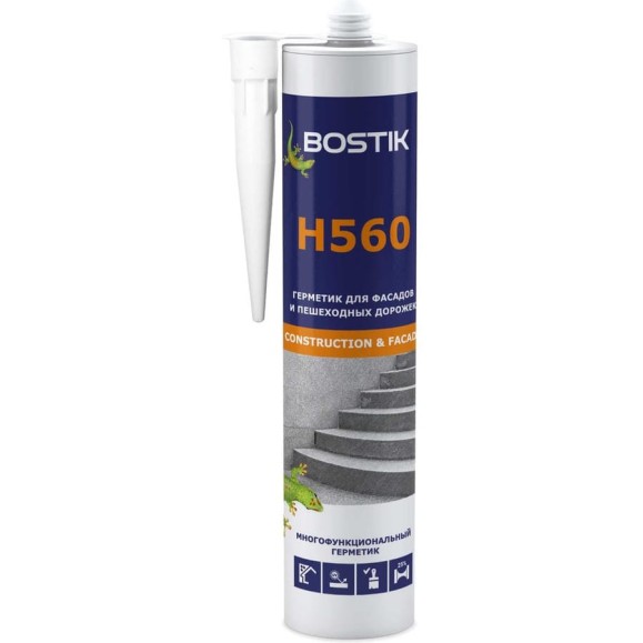 Герметик Bostik H560 0,29 л белый 50010037 Герметик Bostik H560 0,29 л белый 50010037