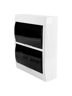 Бокс настенный STEKKER EBX50-5/24-50 24 модуля, белый, пластик, IP50, серия ArcaLight 50525