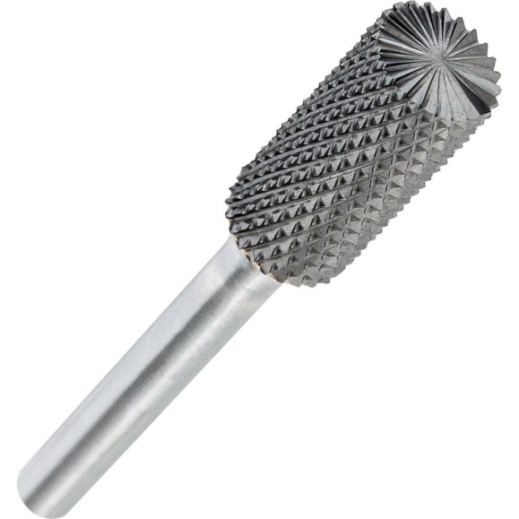 Бор-фреза Flexione DB 1625/6 цилиндрическая с торц.насечкой  Expert 30001547