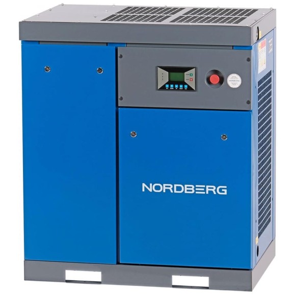 Компрессор винтовой NORDBERG 22 кВт, 10 бар, 3200 л/мин, без ресивера NCC30