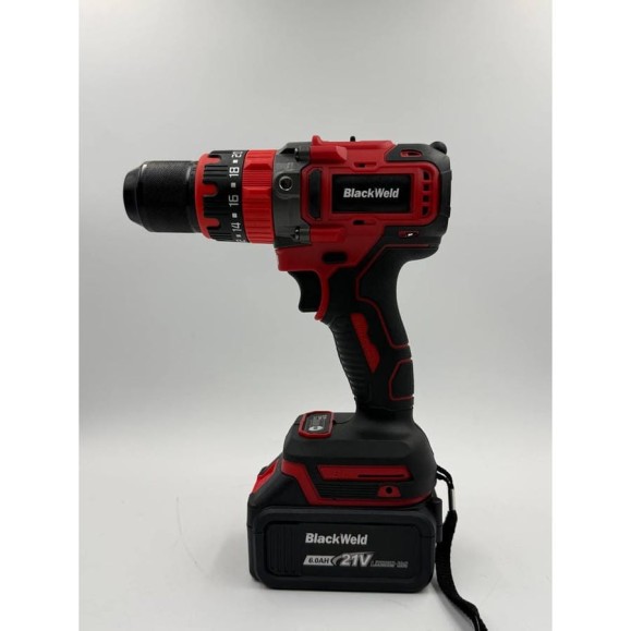 Дрель-шуруповерт BlackWeld ударная бесщеточная аккумуляторная DZ16-6R 6.0Ah 150161