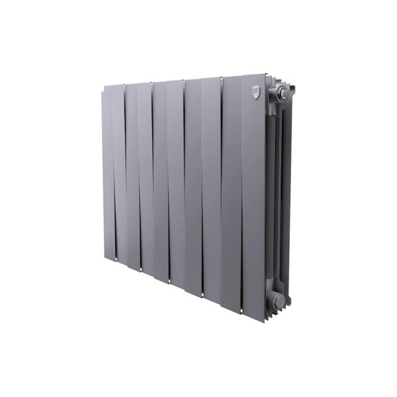Радиатор биметаллический Royal Thermo PianoForte 500 Серебристый - 10 секц. НС-1682373