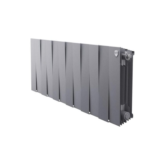 Радиатор биметаллический Royal Thermo PianoForte 300 Серебристый - 12 секц. НС-1682341 Радиатор биметаллический Royal Thermo PianoForte 300 Серебристый - 12 секц. НС-1682341
