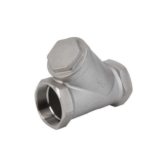 Фильтр муфтовый Y-типа нержавеющий NEWKEY, AISI316 DN65 (2 1/2), CF8M, PN16 NK-YS65/6 Фильтр муфтовый Y-типа нержавеющий NEWKEY, AISI316 DN65 (2 1/2), CF8M, PN16 NK-YS65/6